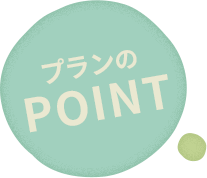 プランのPOINT