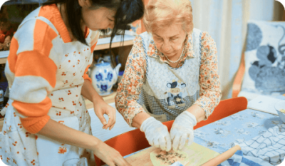 世界の家庭料理作り